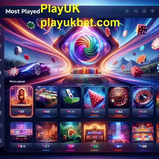 Atrações da Categoria 'Mais Jogados' no PlayUK